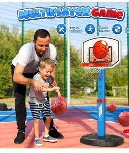 lot 12032 image: Toddler Basketball Hoop Set