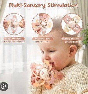 lot 12054 image: Baby Sensory Teething Ball Toy