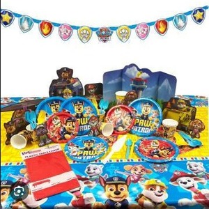 lot 12058 image: Paw Patrol Birthday Party Supply Kit