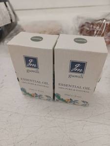 lot 12072 image: Gumili Essential Oil Set - 30ml Pure Natural Aromatherapy Oil lot of 2, Bergamot