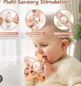 lot 12122 image: Baby Sensory Teething Ball Toy