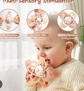 lot 12184 image: Baby Sensory Teething Ball Toy