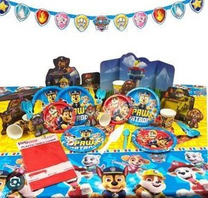 lot 12188 image: Paw Patrol Birthday Party Supply Kit