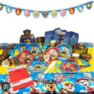 lot 12227 image: Paw Patrol Birthday Party Supply Kit