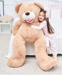lot 12238 image: Ikasa Giant Stuffed Teddy Bear