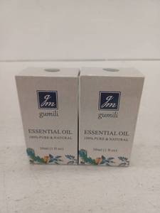 lot 12282 image: Gumili Essential Oil, Oregano And Bergamot 2 Pack