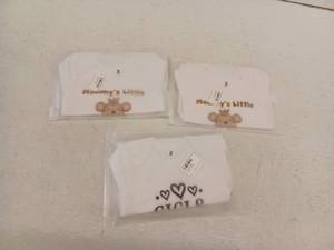 lot 12296 image: Baby Onsies, 3 Mo