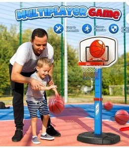lot 12330 image: Toddler Basketball Hoop Set