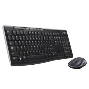 lot 9807 image: Logitech MK270 Wireless Keyboard Mouse Combo - Retail $0