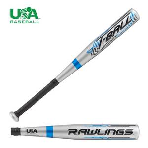 lot 9815 image: Rawlings 24 T Ball Bat 2018 Youth Aluminum T-Ball Bat, 2.25 Barrel - Retail $93