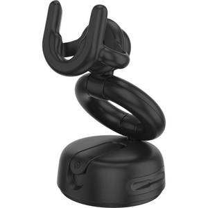 lot 9859 image: PopSockets PopMount Desk Car Dash & Windshield Mount - Black - Retail $57