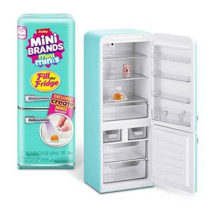 lot 9868 image: Mini Brands Fill the Fridge Playset - Retail $55