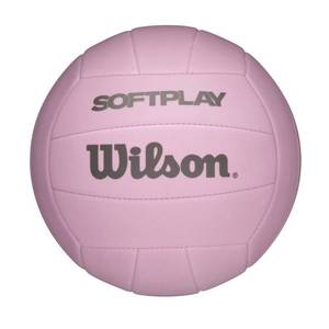 lot 9873 image: Wilson Soft Play Volleyball - Pink - Retail $16