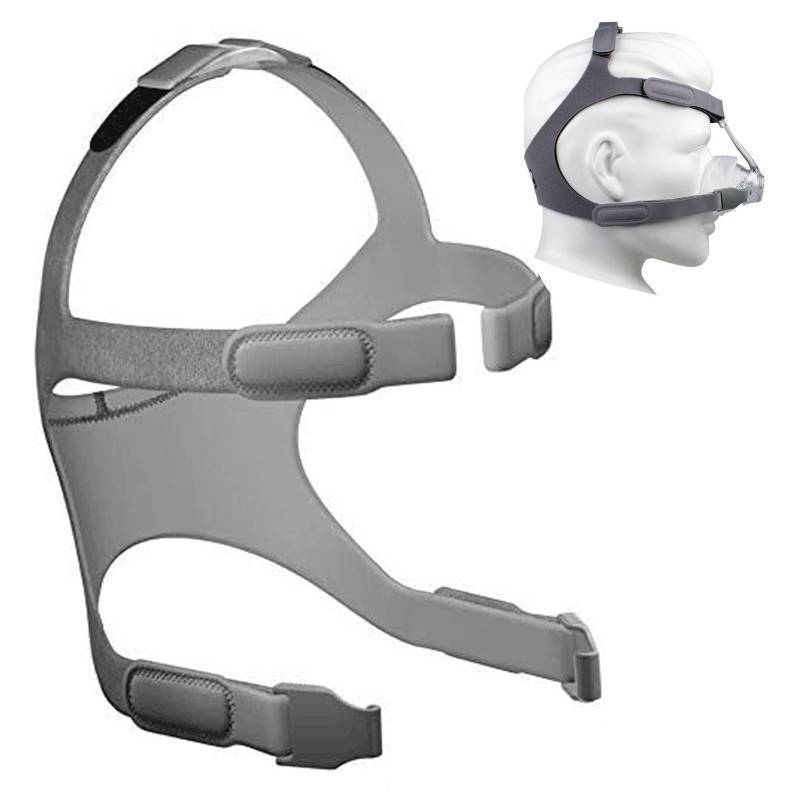lot 61906 image: F&P Eson 2 Nasal Mask Headgear, Replacement Straps for F&P Simplus Full Face CPAP Mask, Eson CPAP Headgear (Without Mask) - Retail $19