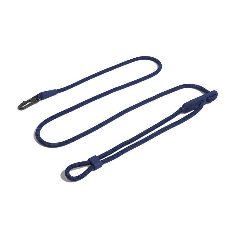 lot 61909 image: Deep Blue 4-in-1 Hands-Free Dog Leash Adjustable for Crossbody, Waist, Long Leash, or Tether Use Stylish, Lightweight, and Comfortable for Everyday Walks - Retail $45