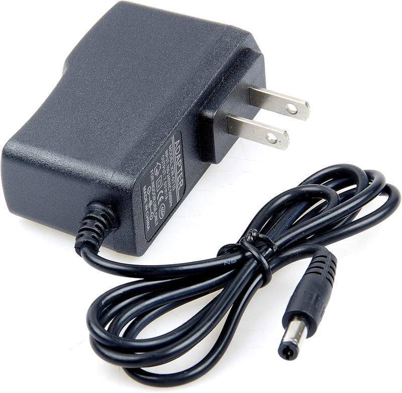 lot 14854 image: AC Adapter Power Supply DC 7.5V 1A (Positive Inside) FITS 200mA 250mA 350mA 500mA 700mA 750mA Upto 1000mA 7.5W with OD 5.5mm 2.5MM Barrel Plug Tip for Speaker Router Baby Monitor CCTV Camera - Retail $9