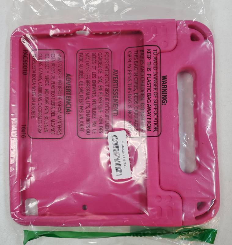 lot 15150 image: Kids Case for iPad 9th 8th 7th Generation 10.2-inch (20212020 2019) - iPad 10.2 Case for Kids, Light Weight Convertible Handle Stand Child-Proof for iPad 9 8 7 Gen 10.2��, Hot Pink - Retail $17