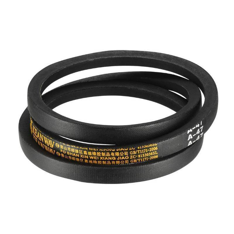 lot 25031 image: A47 Drive V-Belts 47 Inner Length 13mm Width 8mm Thick JIS Standard A-Section Rubber Drive Transmission Belt - Retail $9