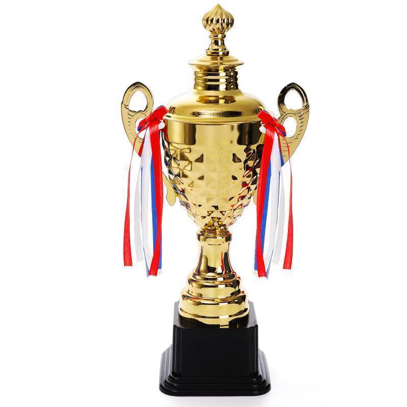 lot 44217 image: Large Trophy Cup, Gold Trophy Award Cup for Sports, Tournaments, Competitions, 1st Place Award, Ceremony Celebration Party Gift, 14.5 inches - Retail $23