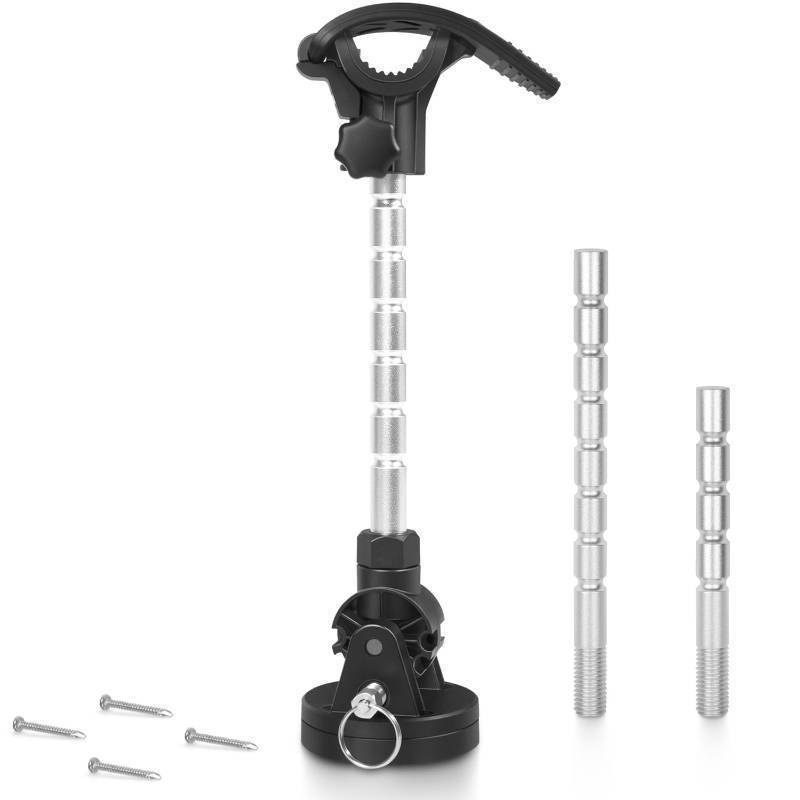 lot 44268 image: Trolling Motor Stabilizer Support Mount for Minn Kota TerrovaUlterraPowerDriveRiptide, Garmin Force Kraken, MotorGuide Xi5Xi3Tour Pro - Shock Absorber, Reduce Bounce - Adjustable Aluminum Rod - Retail $28