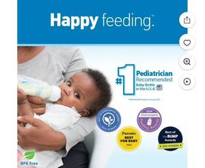 Dr. Brown's Natural Flow Anti-Colic Options+ Narrow Baby Bottle, 8oz, Slow Flow, 8 Count. - Retail: $45