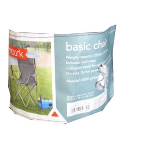 lot 20680 image: Embark Basic Arm Chair with Carrying Case In Grey