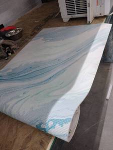 lot 20693 image: 6mm Abstract Yoga Mat
