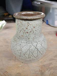 lot 20806 image: hand-thrown studio pottery vase