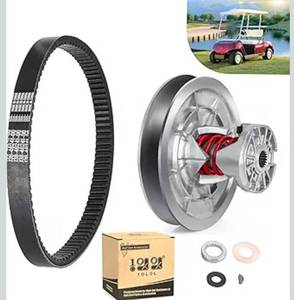 lot 3909 image: 10L0L Secondary Driven Clutch Belt Kit for Yamaha G2 G8 G9 G11 G14 G16 G20 G21 G22 G28 Golf Cart 1985-2007, Replace JN6-G6270-00 JN6-G6271-02 J55-G6270-01