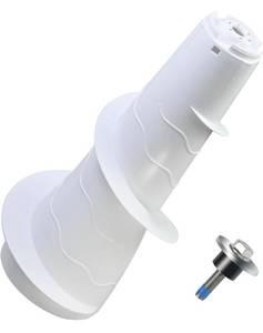 lot 3947 image: W10836692 AP5988691 Washing Machine Upper Agitator Compatible With Whirlpool Kenmore Maytag Washer Part With nut Replaces W10680220 White