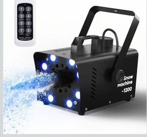 lot 3960 image: UPGREY 1200W Snow Machine for Outdoors and Indoors, Fake Snow Maker for Party