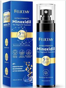 lot 7661 image: 5% Minoxidil for Men and Women Hair Growth, Minoxidil Spray For Beard Growth Serum, Combat Hair Thinning and Loss, Strengthen Regrowth Treatment 3.38 Fl Oz