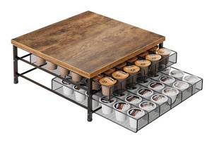 lot 7676 image: Coffee Pod Holder for K Cup Holder Drawer Black