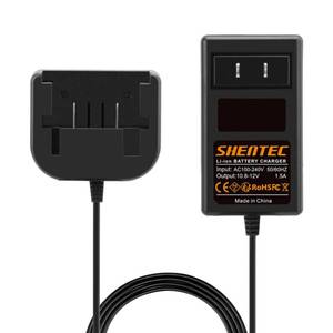 lot 7885 image: Shentec 10.8V-12V Lithium Battery Charger Compatible with Black&Decker LBXR1512 Battery Drill Tool BDCD112 BDCDD12C BLA12L-0608-1 Portable Charger