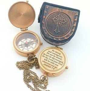 lot 7894 image: Inspirational Gift Compass - God My Lord Guide Me - Uplifting Baptism Gift, Graduation Gift, Birthday, Confirmation Gift for Men - Perfect for Thanksgiving, Christmas, or Holiday Gifting