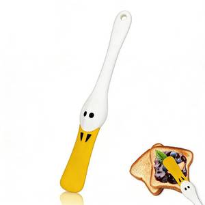 lot 7913 image: Duck Jar Spatula Unique Kitchen Gadgets Jar Scraper Cookie Baking Gadgets Cute Kitchen Accessories Baking Gifts