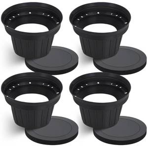 lot 7963 image: Hohean 4 Pack 6.5 Silicone Car Speaker Baffle Kit with Foam Rings, Speaker Waterproof Rain Baffle Shield for Door Audio Protection, Reduce Vibration & Improve Sound Quality