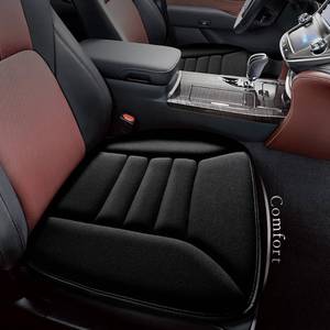 lot 7975 image: kingphenix Car Seat Cushion with 1.2inch Comfort Memory Foam, Seat Cushion for Car and Office Chair (Black)