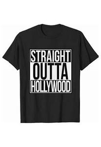 lot 7700 image: Straight Outta Hollywood T-Shirt-&nbspXL