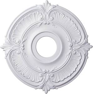lot 3933 image: 18OD x 4ID x 58P Attica Ceiling Medallion (Fits Canopies up to 5