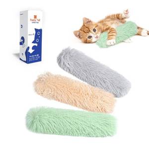 lot 8036 image: Potaroma Cat Toys Pillows, 3 Pack, Soft and Durable Crinkle Sound with Catnip Inside, Interactive Indoor Kitten Kicker, Promotes Kitty Exercise