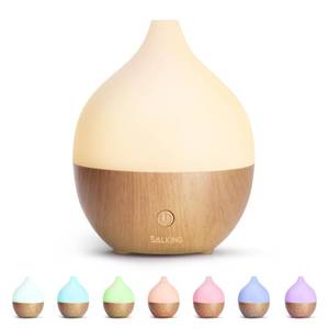 lot 8043 image: SALKING Essential Oil Diffuser, 100ml Small Aromatherapy Diffuser with Auto Shut-Off Function, Ultrasonic Diffusers for Essential Oils, Cool Mist Humidifier with Warm White Lights, for Office Home