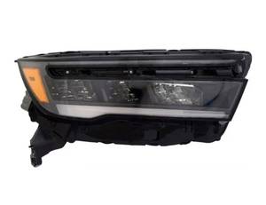 lot 4741 image: KarParts360 For Honda Pilot 2023 2024 2025 Headlight Passenger Side  Clear Lens  LED  PP Plastic Housing Material  PC Plastic Lens Material  With Bulbs  Replacement For HO2503214  33100-T90-A01