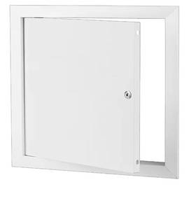 lot 4770 image: Lockable Steel Access Panel Door Reinforced Metal Access Panel - Drywall CeilingAttic Door - Solves Fragile Panels (22-22in Lock)