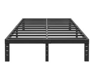 lot 4962 image: Metal Bed Frame Queen Size