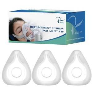 lot 4995 image: Rescare Airfit F20 Replacement Cushion Large - 3 Packs Compatible with Original F20 Frame, Ultra-Soft & Durable Seal, Reliable & Comfortable