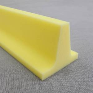 lot 5101 image: M Mute Touch Bed Filler for Headboard, Suitable for Gap 1-2 of King Queen Twin Bed, 78.7 Long Wedge Sleeping Pillow, Foam Mattress Gap Filler