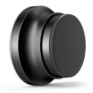 lot 5163 image: Door Stoppers for Wall, 1.65 x 0.9 Inch Door Knob Wall Protector with Silicone & Aluminum Alloy, Adhesive & Screw Mounting Door Bumper for Home & Office Walls, Black