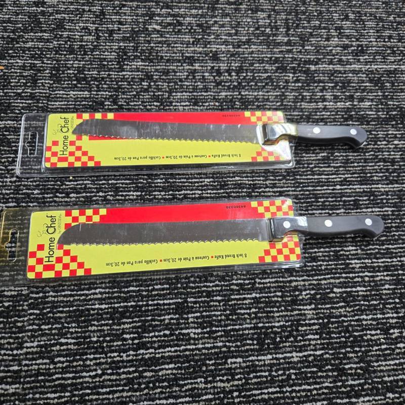 lot 348 image: Home Chef 8 Inch Bread Knife Set