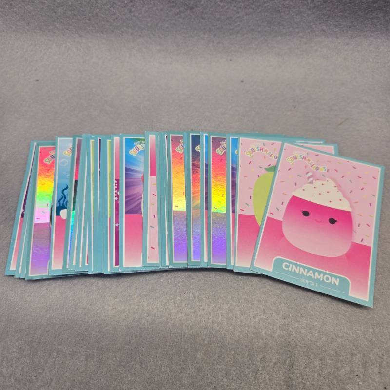 lot 409 image: Original Squishmallows Trading Cards Collection Set, 30 Cards
